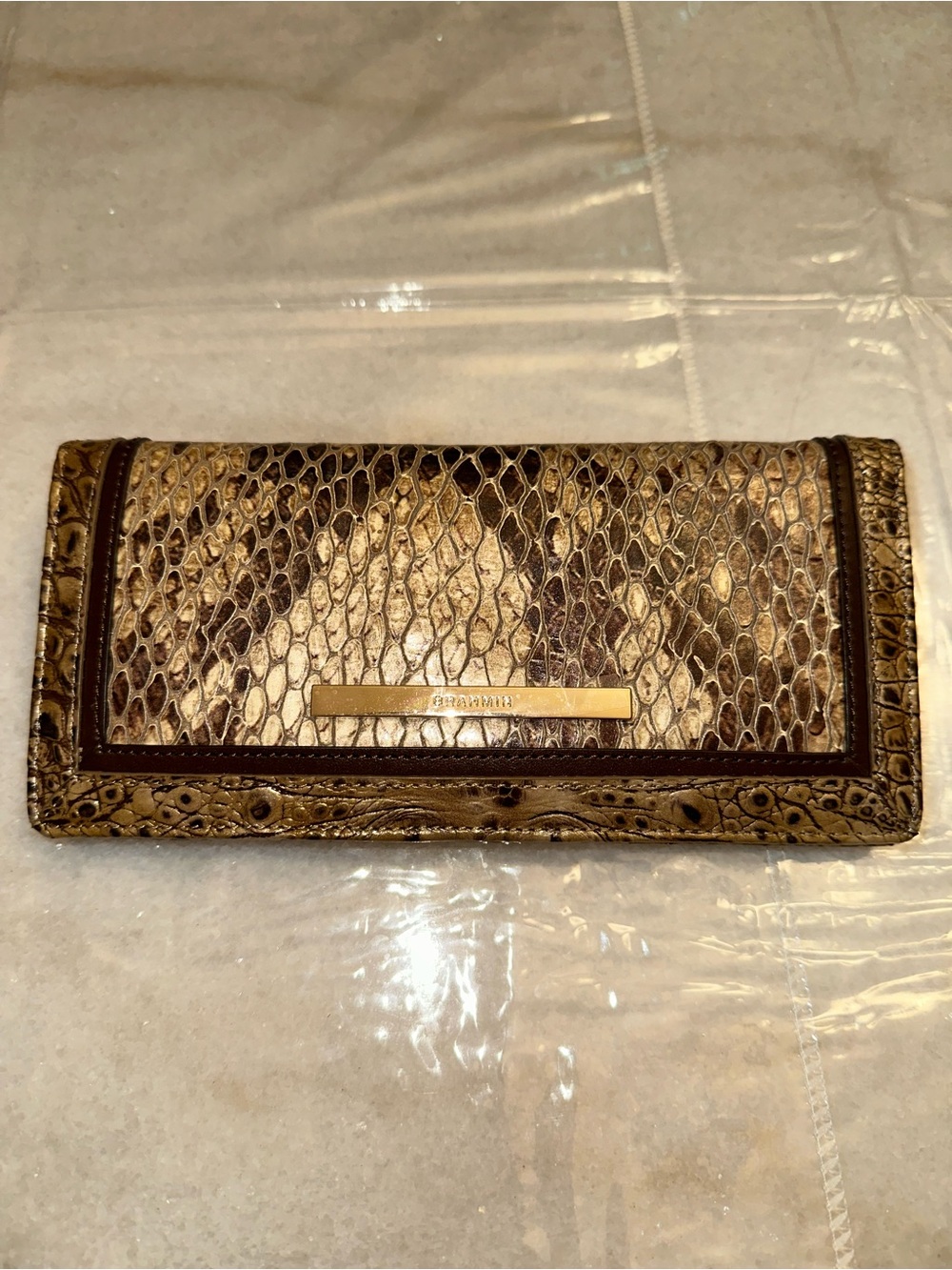 🤎 Brahmin Ady Wallet in Cashew Cooper 🤎